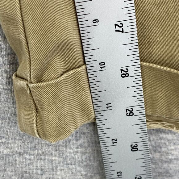 Brooks Brothers Pants Mens 36 X 30 Khaki Pleated Front Cuffed Straight Leg - Picture 9 of 10